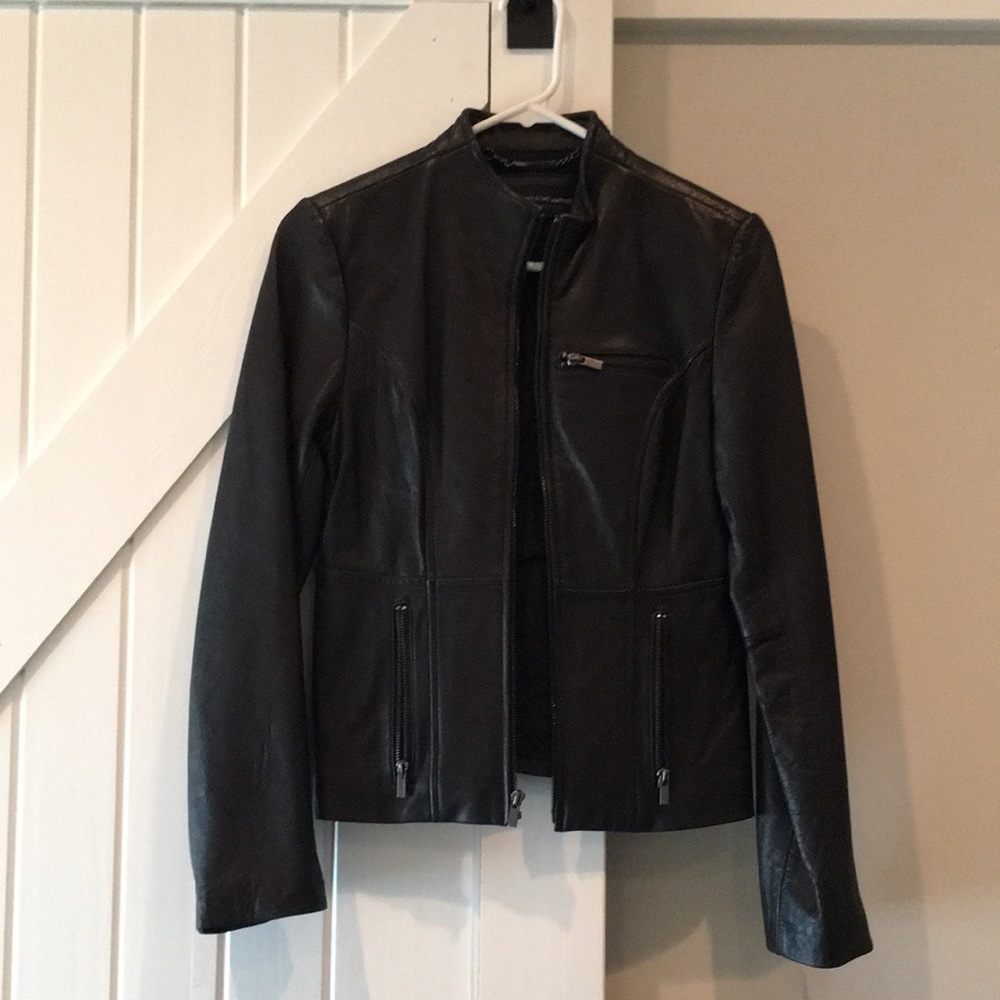 Wilson’s Leather black leather jacket